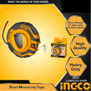 Steel measuring tape شريط قياس 30 متر INGCO