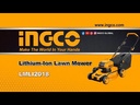 Cordless lawn mower جزازة عشب لاسلكية INGCO