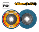  Zirconium flap disc Pديسك صنفرة للتنانلس ستيل 60 INGCO (نسخة)