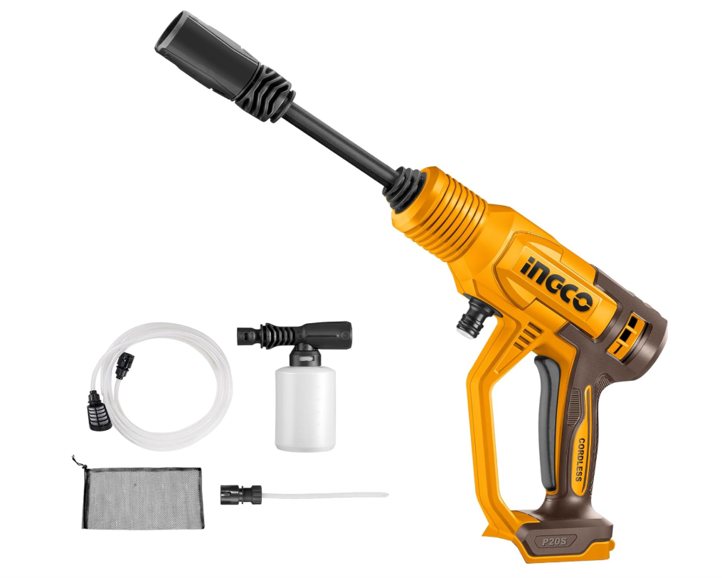 Cordless pressure washer غسالة ضغط لاسلكية INGCO
