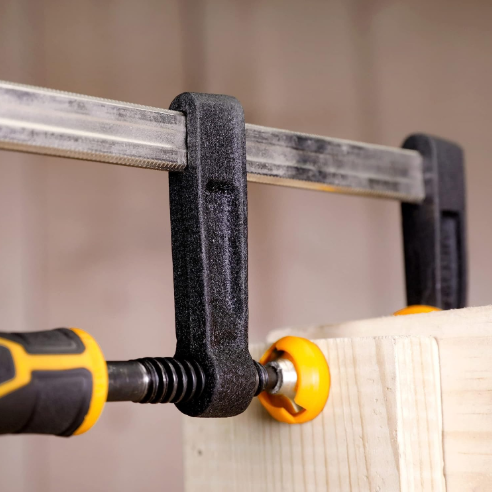 F clamp with plastic handle مشبك على شكل حرف F بمقبض بلاستيكي INGCO