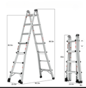 Six-joint Multipurpose Ladder YQGJT-6-3800 4*3, Wisely سلم متعدد الاستخدامات بستّ مفاصل قابل للطي