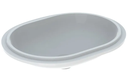 Geberit VariForm under-countertop washbasin, elliptic حوض مغسلة غاطس دائري (نسخة)
