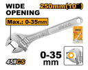 Adjustable wrench مفتاح متعدد 10" INGCO
