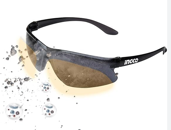 Dark Shade Safety Goggles نظارة سلامة (الى اللحام) INGCO