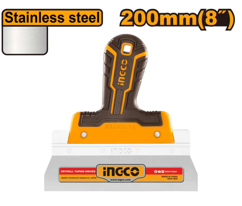 Drywall Taping Knife سكين معجون 8" INGCO