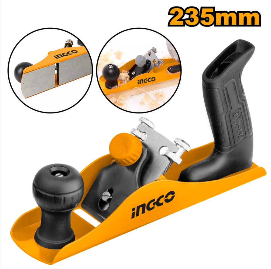 Hand Planer, 235 mm x 44 mm x 2 mm Size فارة نجار INGCO
