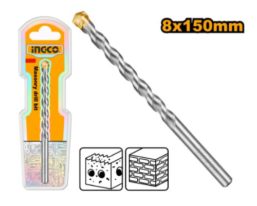 Masonry Drill Bit 8*150mm ريشة دريل عادي INGCO