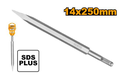 SDS Max Chisel with Shovel 14x 250 شزل ازميل تكسير نقطي INGCO