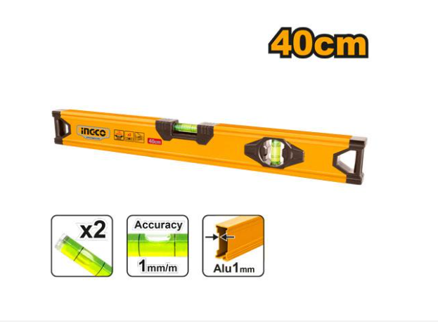 Spirit level ميزان ماء 40سم INGCO