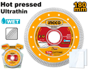 Ultrathin Diamond Disc (Mesh rim) 7" ديسك قص سيراميك INGCO