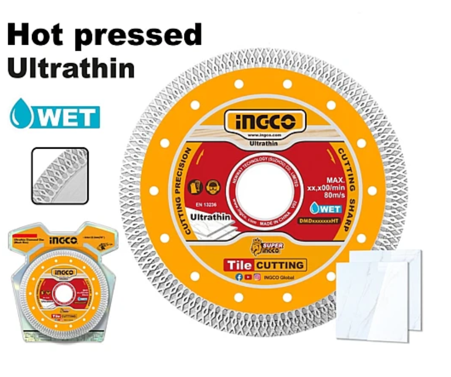 ديسك قص سيراميك 4.50 Diamond Cutting Disc INGCO