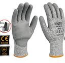 كفوف رصاصي INGCO Cut Resistant Safety Glove – Size XL