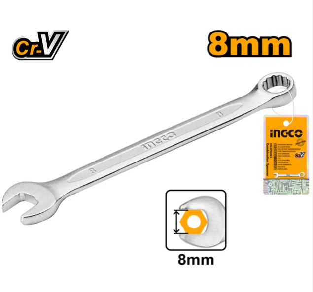 مفتاح غاز 8" INGCO Wrench – 8 mm