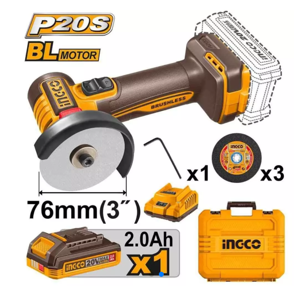 Cordless mini cut-off tool صاروخ قطع صغيرة لاسلكية INGCO