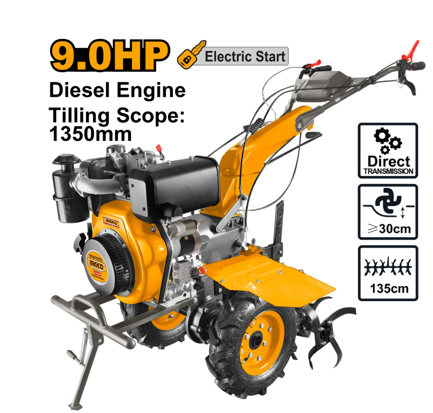 Diesel tiller محراث الديزل INGCO
