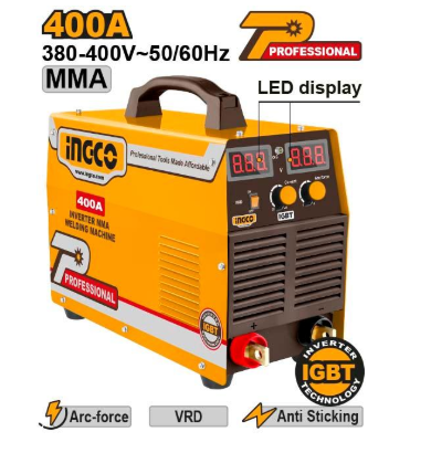 Inverter MMA welding machine ماكينة لحام MMA العاكسة INGCO