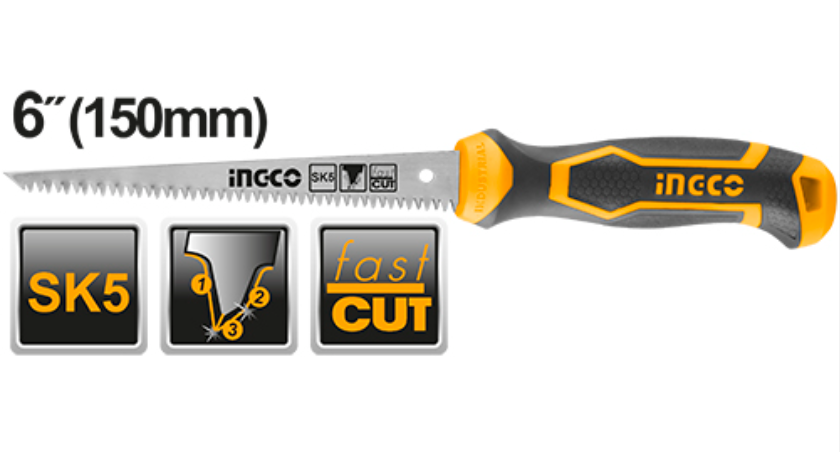 منشار جبس 6" 150ملم INGCO Hand Saw – 6" (150 mm)