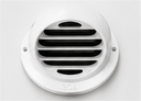 6" Stainless Steel Dorm Vent, white غطاء هواية دائري أبيض