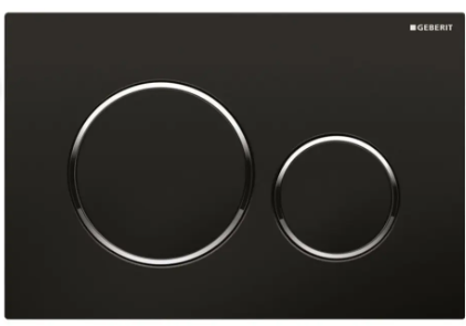 [115.882.16.1] Matt Black Push Button for Sigma Geberitضغطة خزان جبريت سيجما أسود مطفي (نسخة)