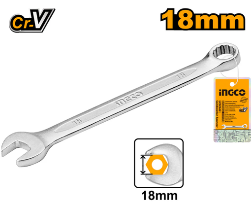 [IN-HCSPA181] Combination spannerمفتاح عادى 18 ملي INGCO