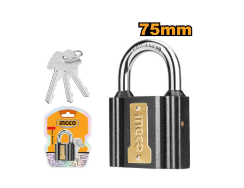 [IN-DIPL0701] Iron Padlock قفل مقاس 75 ملم INGCO
