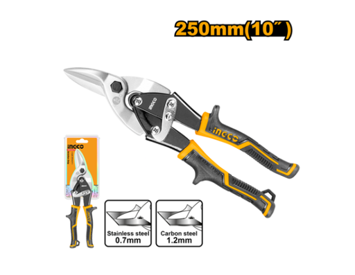 [IN-HTSN0110R] Aviation Snip Right 10" مقص حديد يمين INGCO