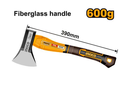 [IN-HAX081600] Axe Innovated Drop-Forged Axe Head 600G فأس INGCO