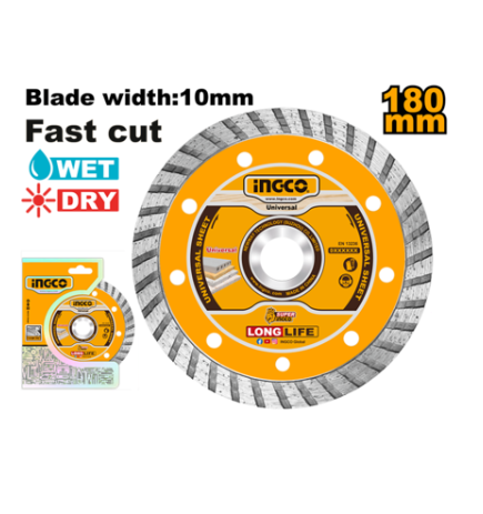 [IN-DMD031802] Cutting Ring 7"(Diamond) مقص سراميك تيربو 180 -INGCO