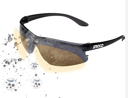 [IN-HSG07] Dark Shade Safety Goggles نظارة سلامة (الى اللحام) INGCO