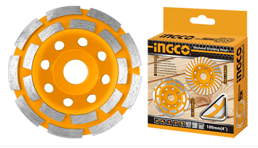 [IN-CGW021151] Diamond Cup Wheels 115mm غطاء صنفرة الماسي INGCO