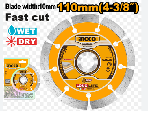 [IN-DMD011102] Dry Diamond Disc 4" دسك الماسي INGCO