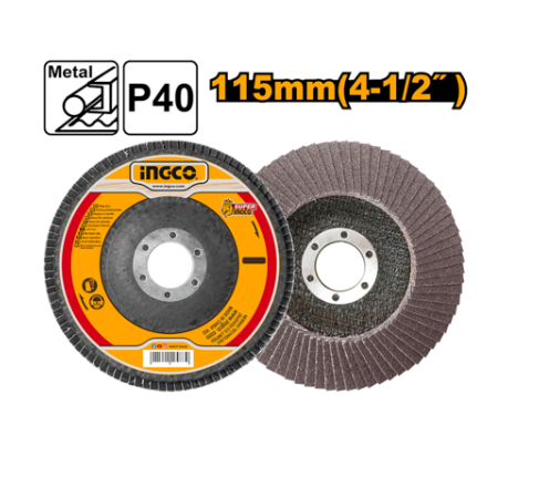 Flap Disc P40 ديسك صنفرة P40 INGCO