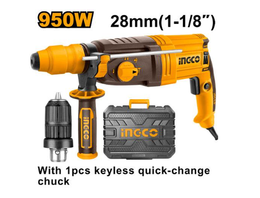 [IN-RGH9528-2] Rotary hammer 950W دريل هالتى INGCO