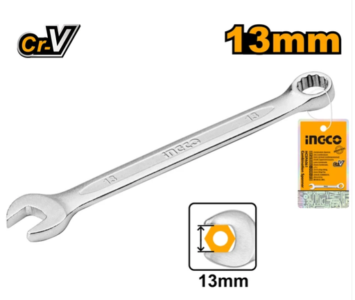 [IN-HCSPA191] Combination spanner مفتاح ربط مزدوج INGCO