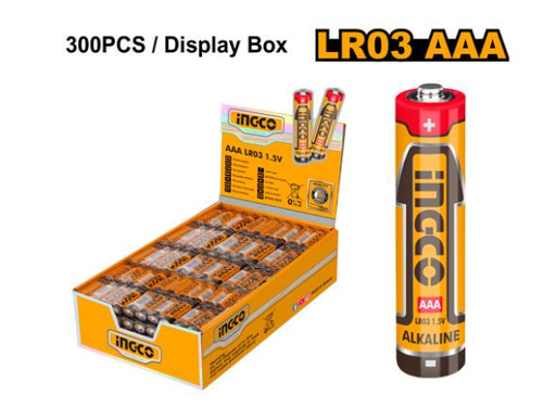 [IN-HAB3A01] Alkaline battery بطارية قلوية INGCO