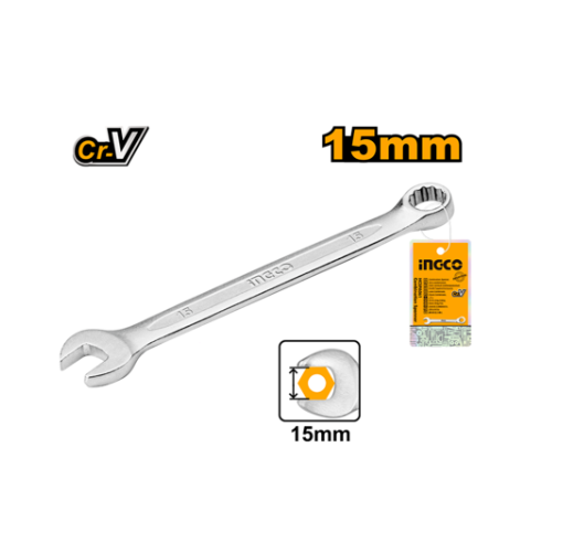 [IN-HCSPA151] Combination spanner مفتاح ربط مزدوج INGCO